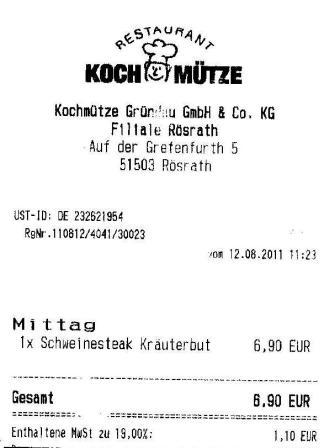 mgsb Hffner Kochmtze Restaurant